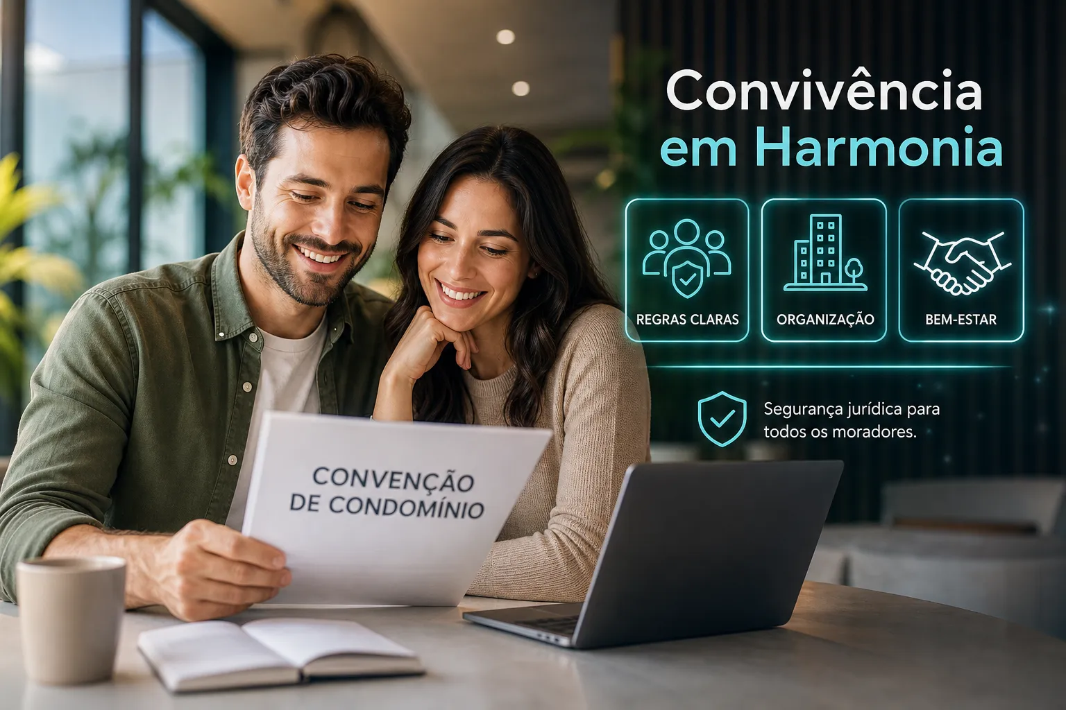 Convenção de condomínio sendo registrada em Cartório de Registro de Imóveis